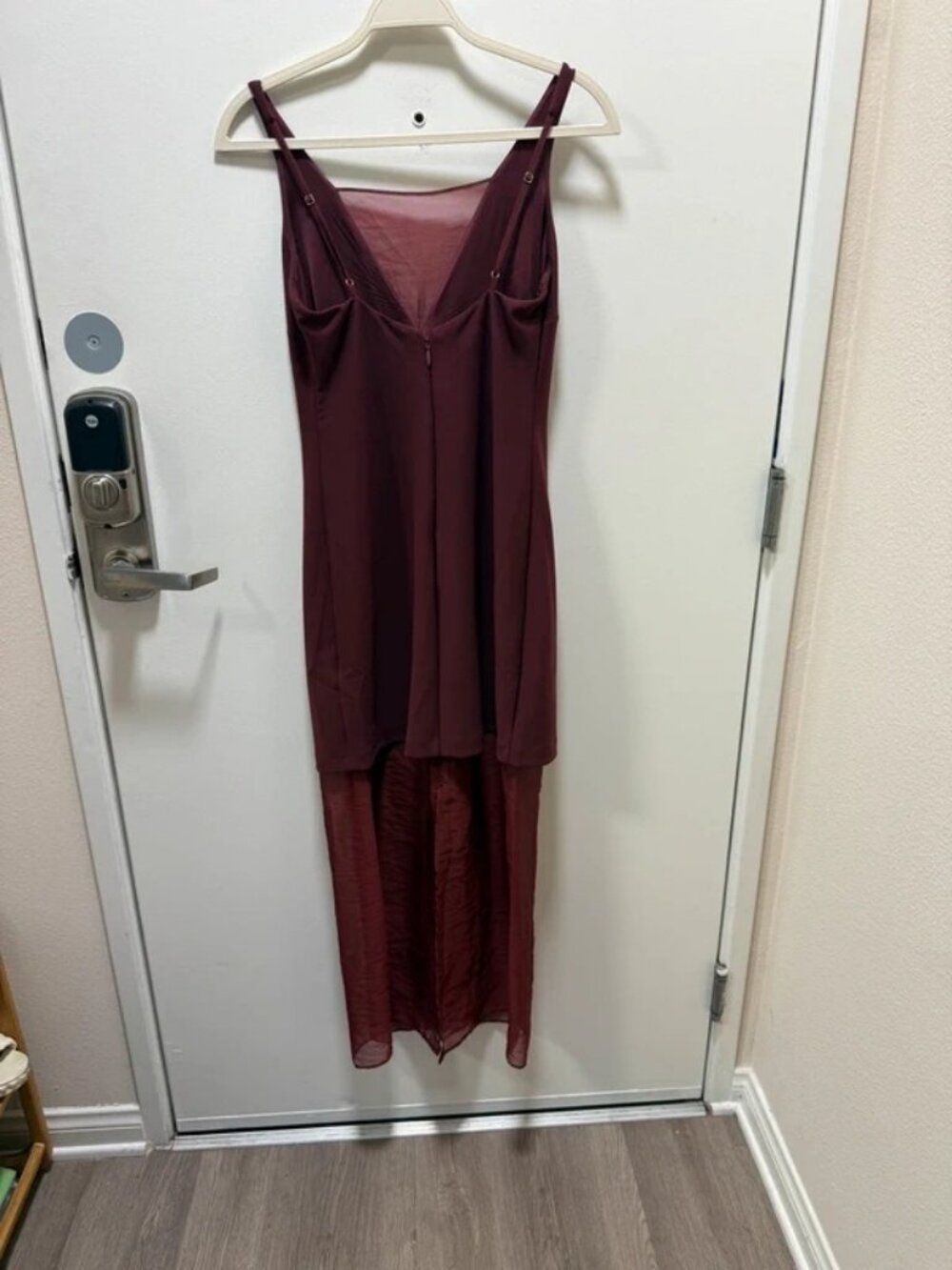 Abercrombie & Fitch Burgundy Cocktail Dress, M